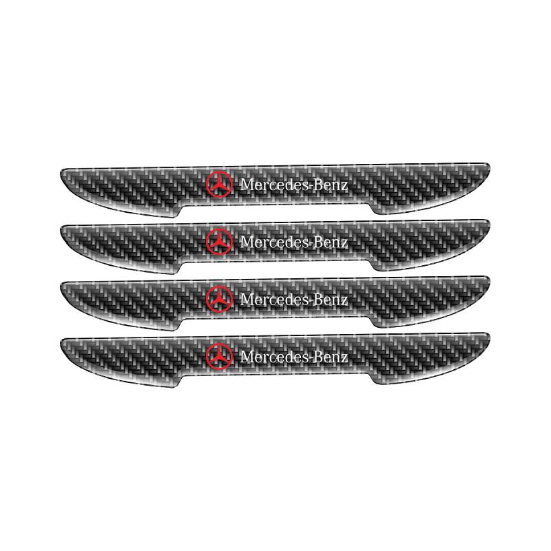 CRV1 Car Door Bowl Anti-scratch Sticker Clear Door Bowl Handle Protection Stickers For Mercedes Benz AMG W204 W205 W212 W246 GLA GLC