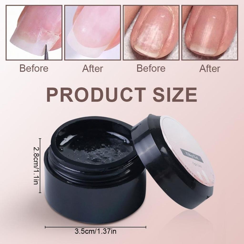 Набор для наращивания ногтей с гелем для потрескавшихся ногтей