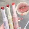 Florette Clear Lip Glaze Flower Love Jelly Mirror Lipstick Waterproof Non-stick Cup Lipstick Transparent Korea Makeup