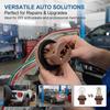 2 PCS Automotive 7443 Brake Light Bulb Holder, Copper Core Wiring Harness Socket, Insulated Female Adapter for T20 Bulb, Universal for Most Cars,