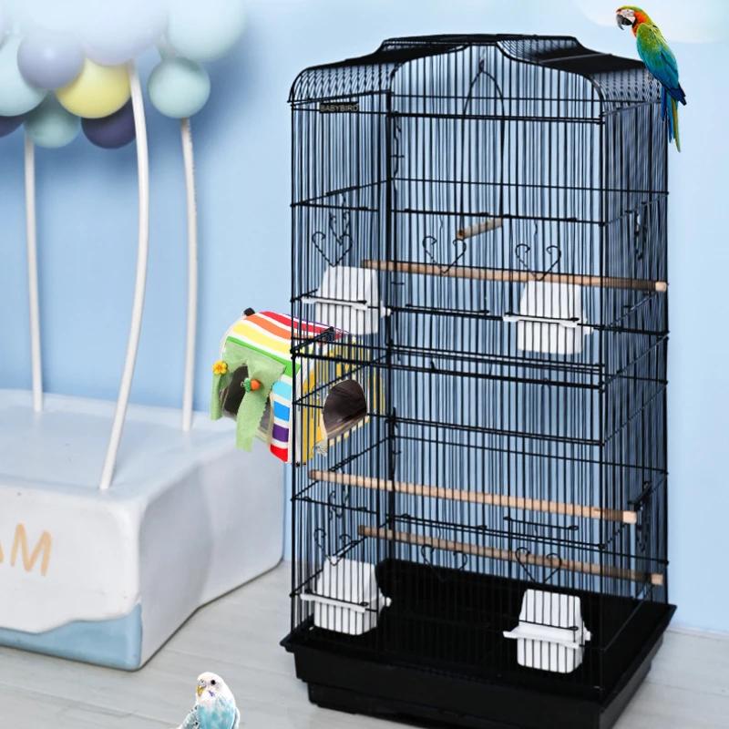 Товары для домашних животных и птиц Круглое гнездо для птиц Домик для попугаев Хлопковый гамак Клетка для птиц Домик для волнистых попугаев Палатка-кровать Подвесная пещера для маленьких домашних животных