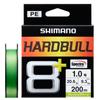 SHIMANO Леска PE Hard Bull 200м Fresh Green 8+ LD-M68X Нет. 1,0 (20,6 фунтов)