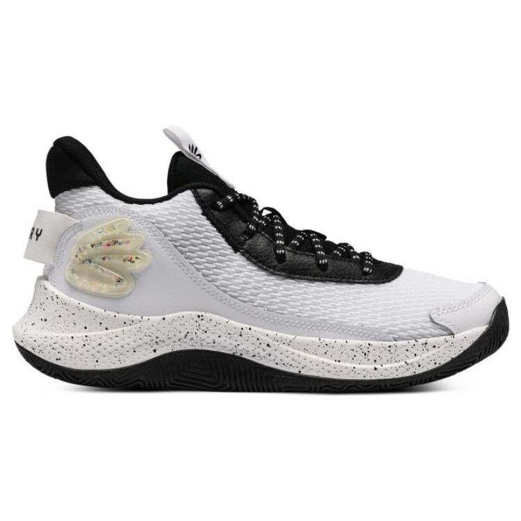Under Armour Кроссовки унисекс Curry 3Z7 Бело-Черные 3026622-101