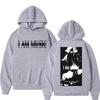 Rapper Playboi Carti I Am Music New Album Graphic Print Hood Men Hoodies New Fashion Letter Printed Graphic Sweatshirts Casual