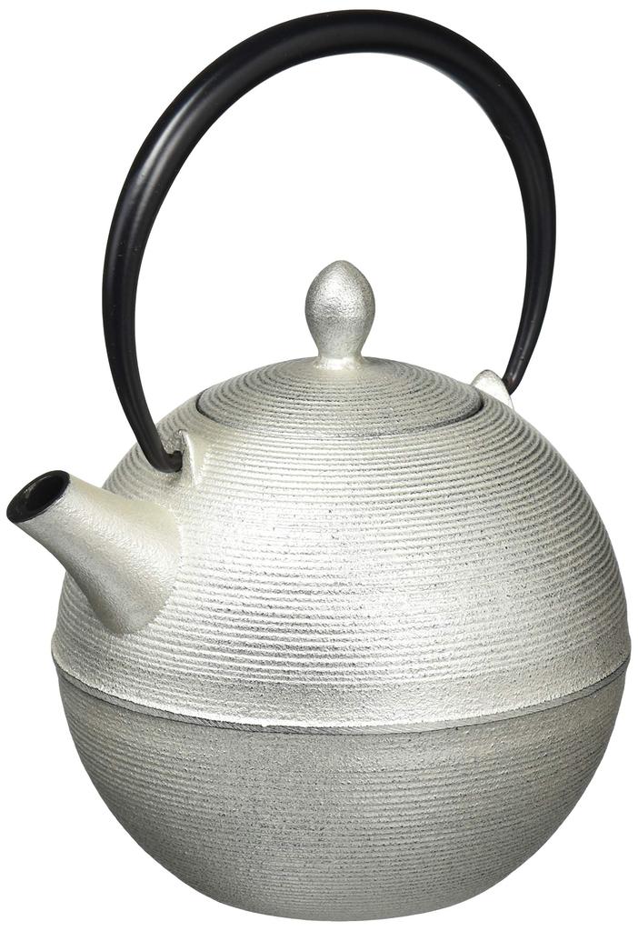 Чайник из серебряного железа Nambu Ironware Hinomaru 10076