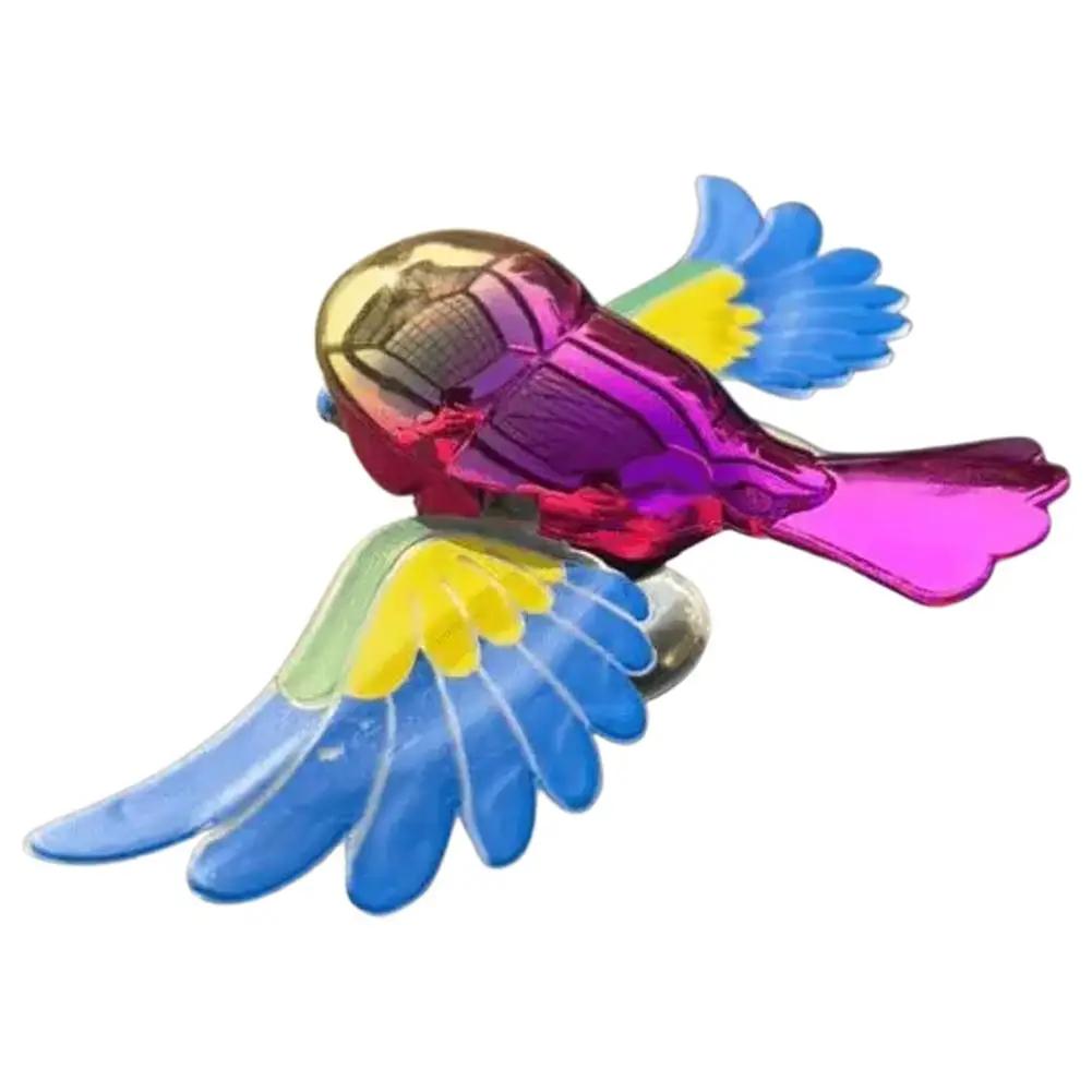 Flying Bird Decompression Fun Creative Car Motorcycle Bird Electric Vehicle Accessories Flying Motorcycle Ornaments O8J4