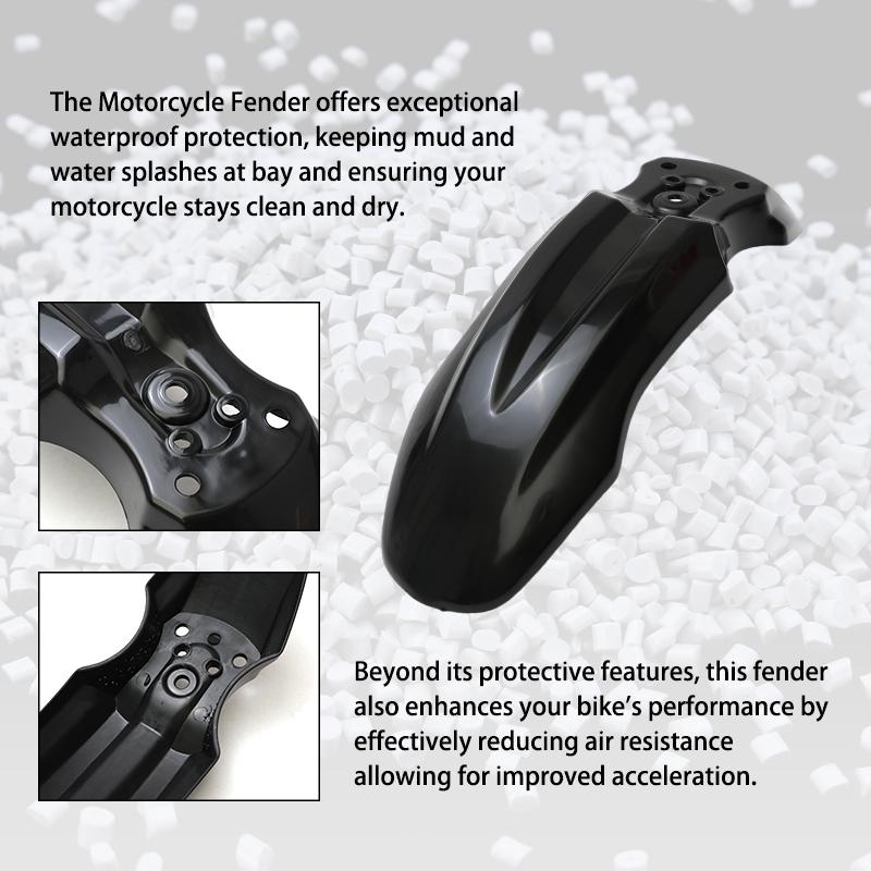 LINGQI Motorcycle Front Fender Mudguard Cover Fairing Kits Protection Fenders For CRF50 Motocross Pit Dirt Bike Tuttio Parts