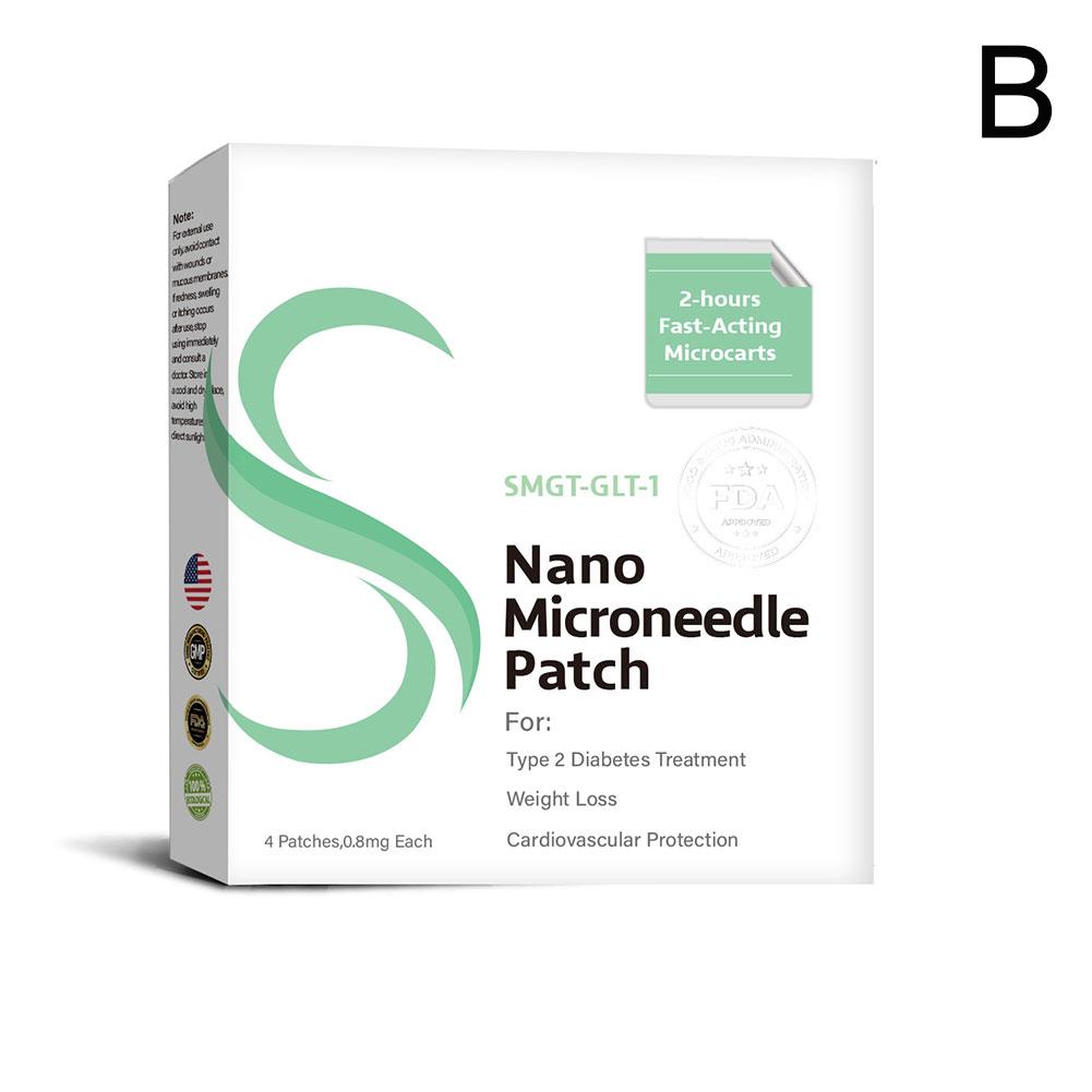 1/2/3Boxes Nano Micro Needle Plasters SMGT-GLP-1 Microneedle Plasters Firming Line Improvement Skin Care Patch For Fats Burning