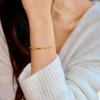 European & American Style Gold-Plated Stainless Steel Women's Chain Bracelet