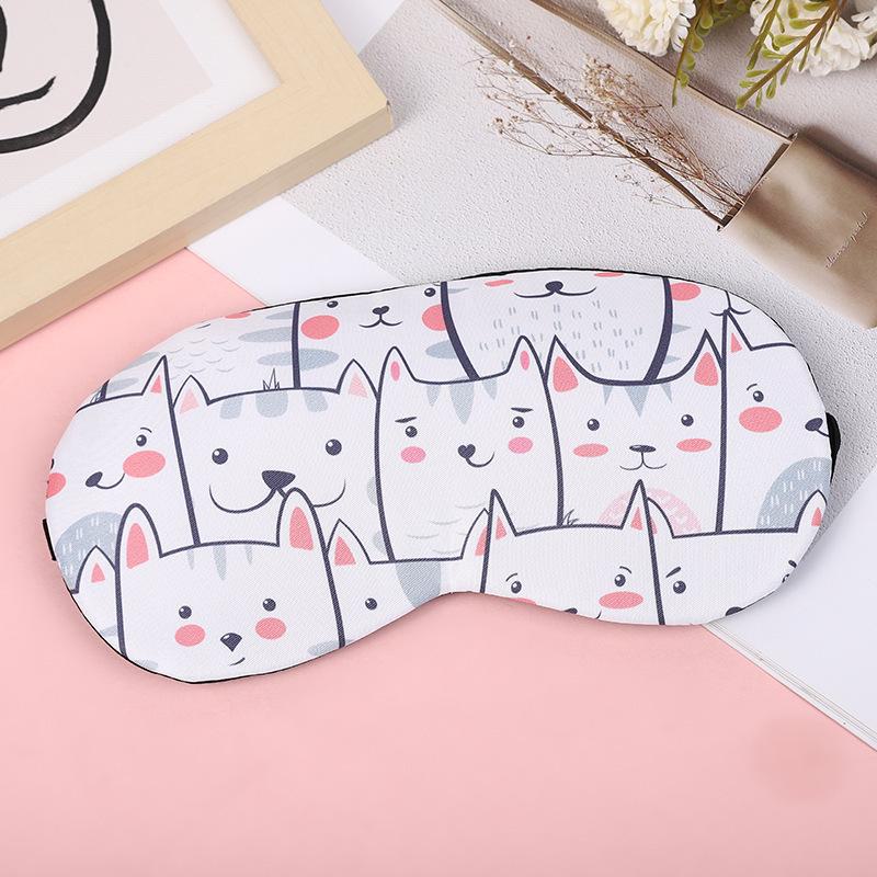 Creative Cartoon Eye Mask: Hot/Cold Compress for Relaxation and Shading