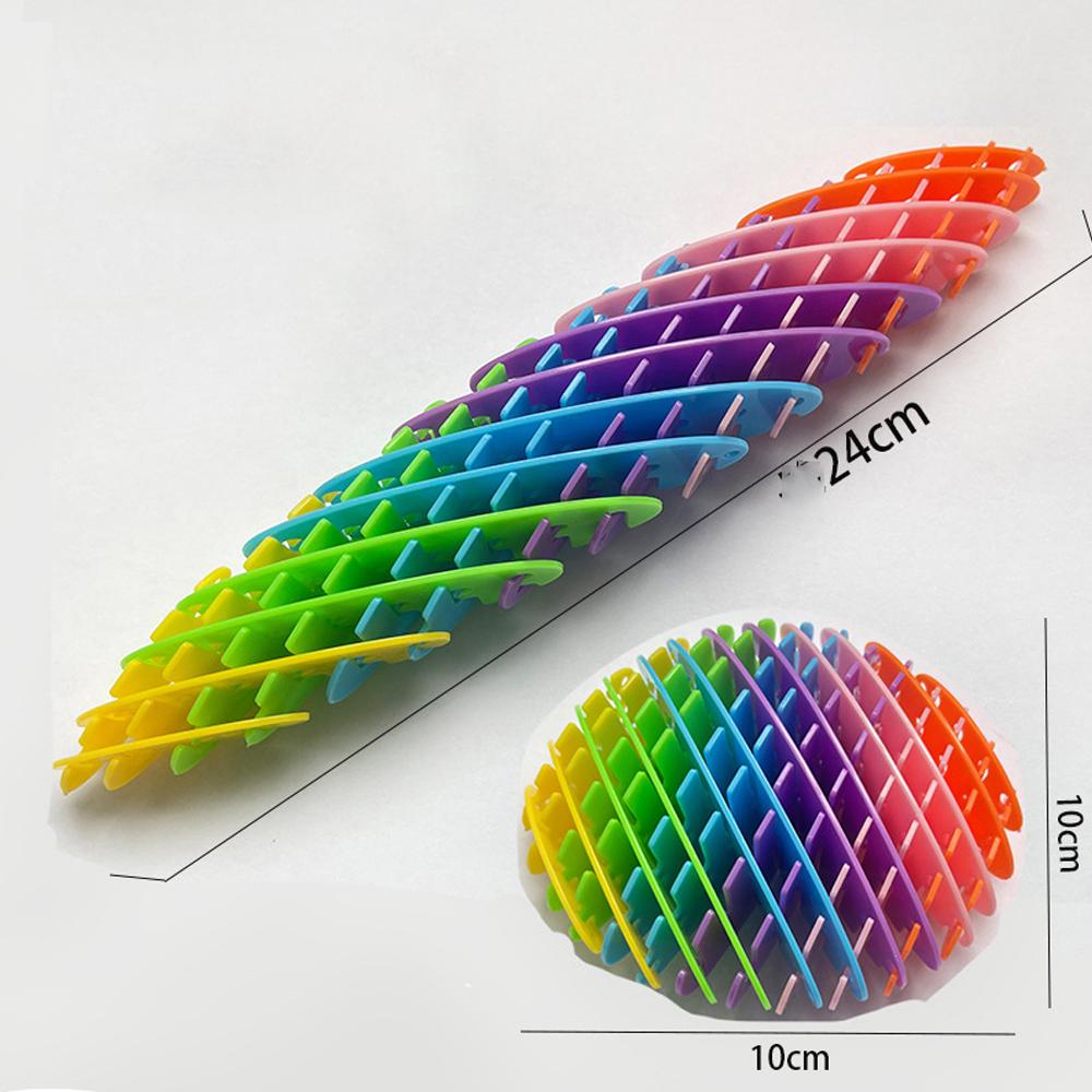 Fidget Worm 3D Printing DIY Stretch Deformation Elastic Net Puzzle Venting Decompression Worm Popit Elastic Net Decompression