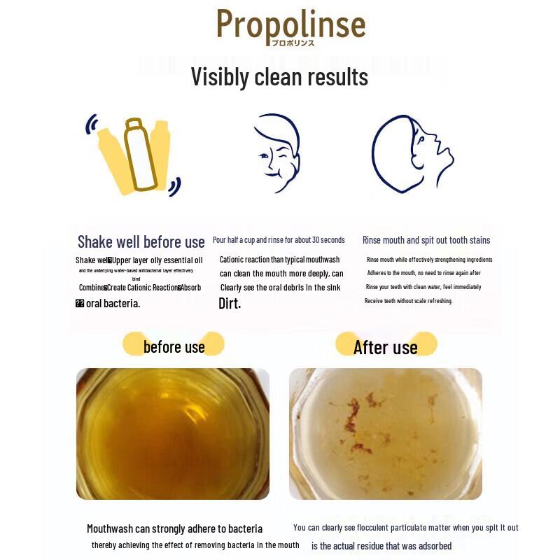 Propolinse Propolis Yuzu Mouthwash