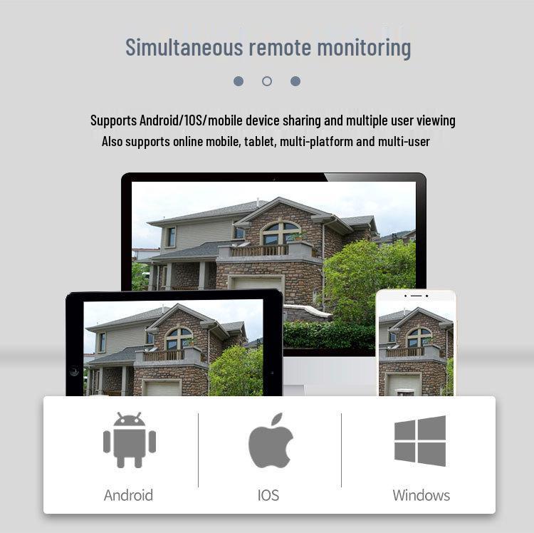 Беспроводной 4/8-канальный комплект для видеонаблюдения с экраном и 3 МП WiFi камерами