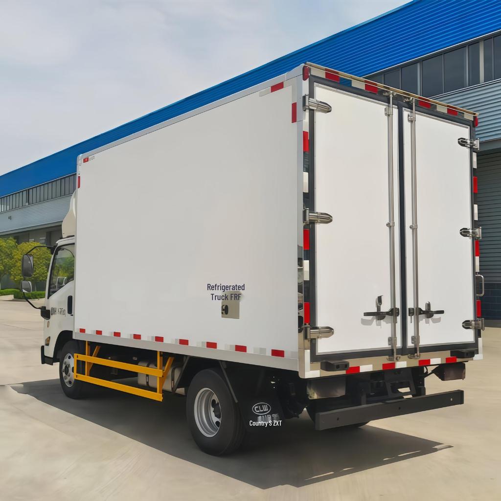 JMC Kaiyun National VI 4.2m Diesel Refrigerated Truck - Small Blue Plate