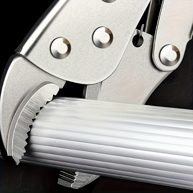 Плоскогубцы с фиксатором большой мощности с регулируемым металлическим зажимом для деревообработки и сварки - многофункциональные клещи для давления