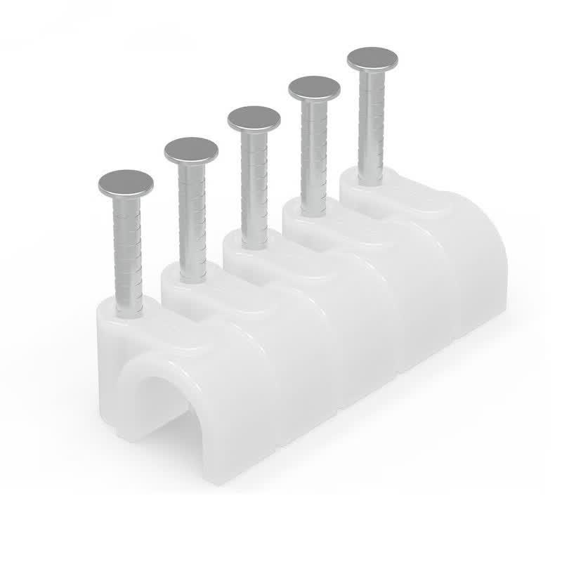 Xinting Round Plastic Steel Nail Cable Clips