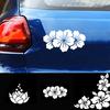 Lotus Flower Hibiscus Car-Styling Body Window Decals Reflective Sticker Decor