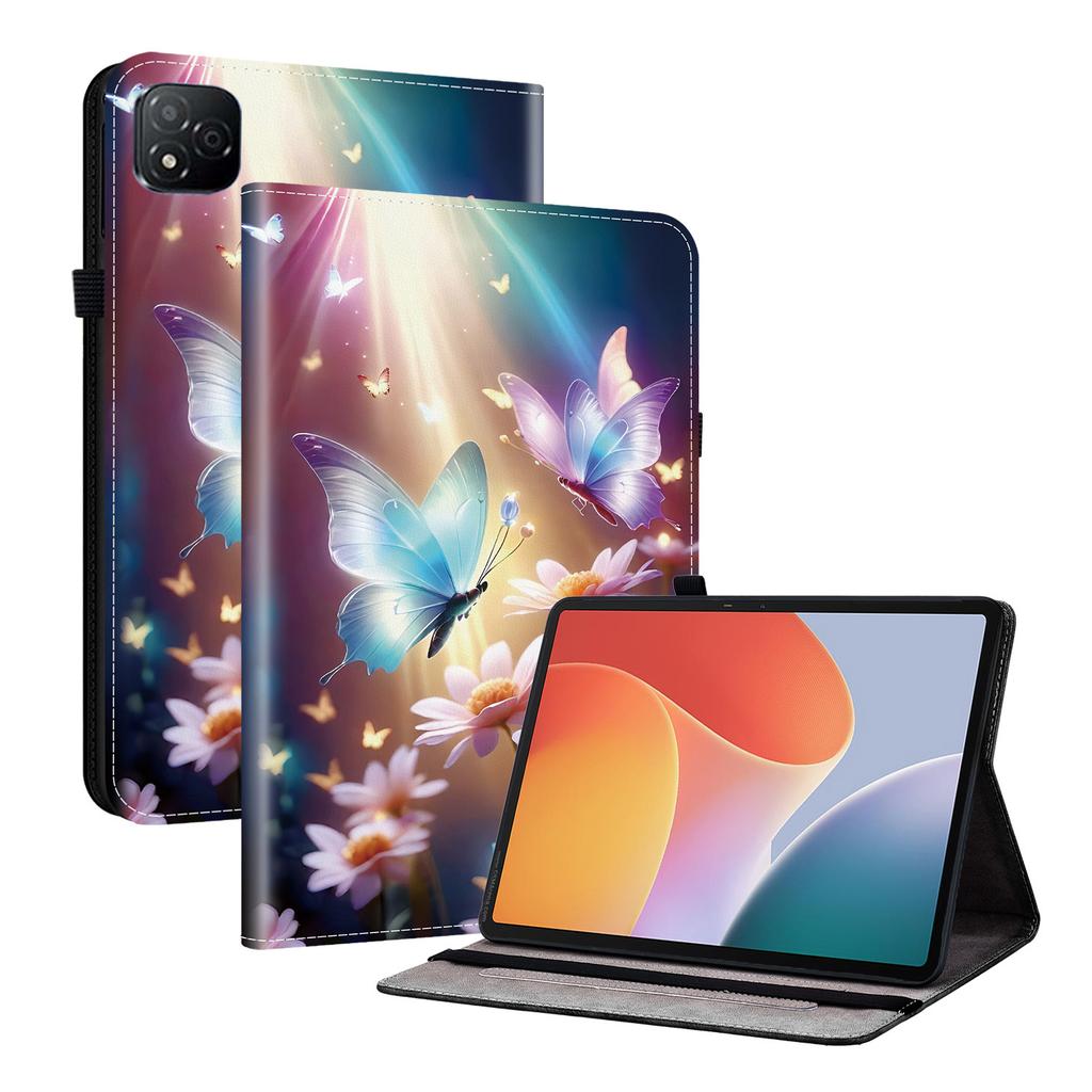 Чехол из искусственной кожи для планшета Infinix Xpad - 11 стилей! Прочный, с 2 слотами для подставки, держателем для карандашей и слотами для карточек, гибкая задняя крышка из ТПУ