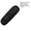 Shoulder Belt Pad for Bags Backpacks Canvas Detachable Pressure Damping with Fasten Tape Reusable Washable Daily Use Travel Belt Cushion