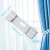 80 Pieces Vertical Blind Repair White Vane Savers Blind Repair Clips Window Replacement Slats for Fixing Vertical Window Shades Slats