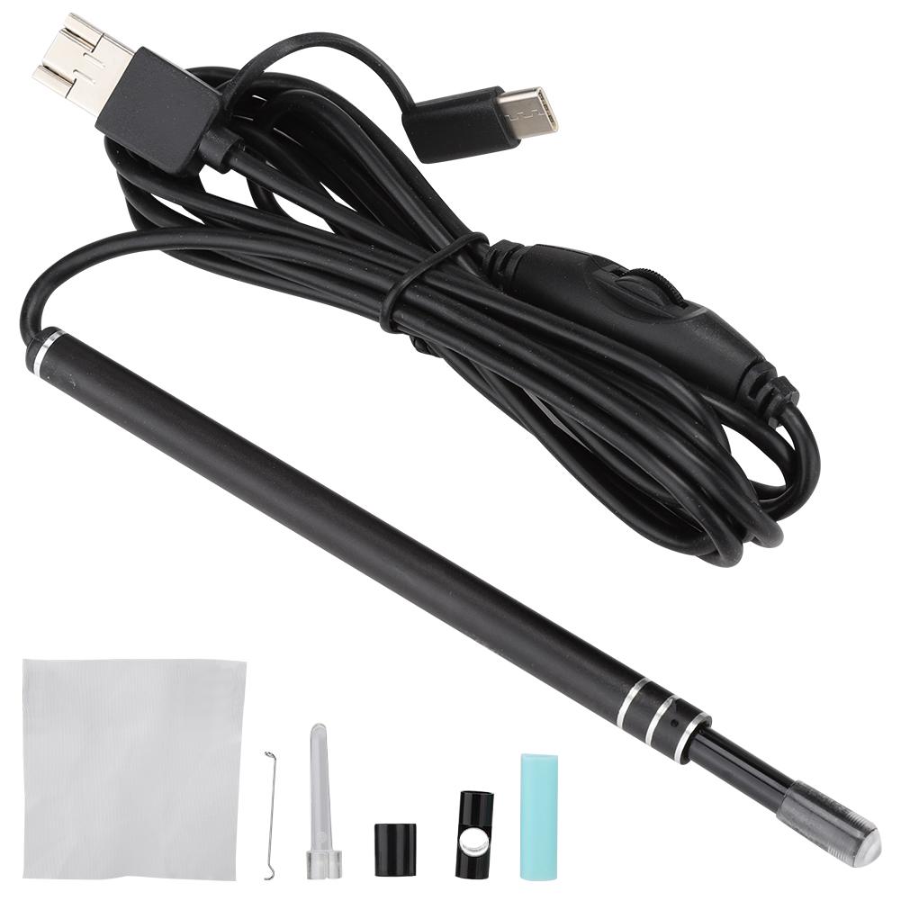 HD Camera Visible Ear Spoon Tory Meatus for Windows PCfor Android TypE C Phone Endoscope