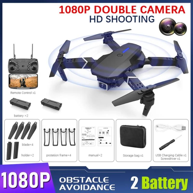 Новый FPV Дрон WiFi, Широкоугольная 4K HD Камера, Удержание Высоты, Складной Квадрокоптер с Пультом ДУ