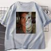 Dexter Morgan Funny Cat Printed Tshirtfor Unisex Women Dexter Fan Gift Clothes Casual Humor Cotton Short Sleeve Tees Y2k Clothes