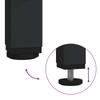Nightstand Set of 2 Black Oak Effect 40 x 42 x 55 cm