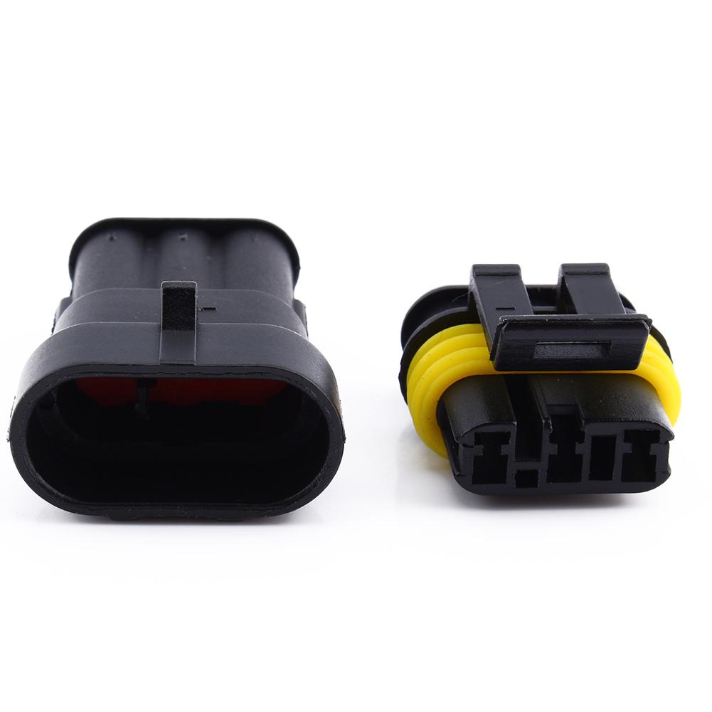 New Waterproof Electrical Wire Connector Plug 1 2 3 4 5 6 Way Pin for Car Truck
