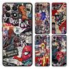Чехол-бампер Marvel Sipiderman Punk для Honor X6 200 400 Lite X8 8X X5b 70 X7 X9a 90 Magic5Lite Чехол для телефона
