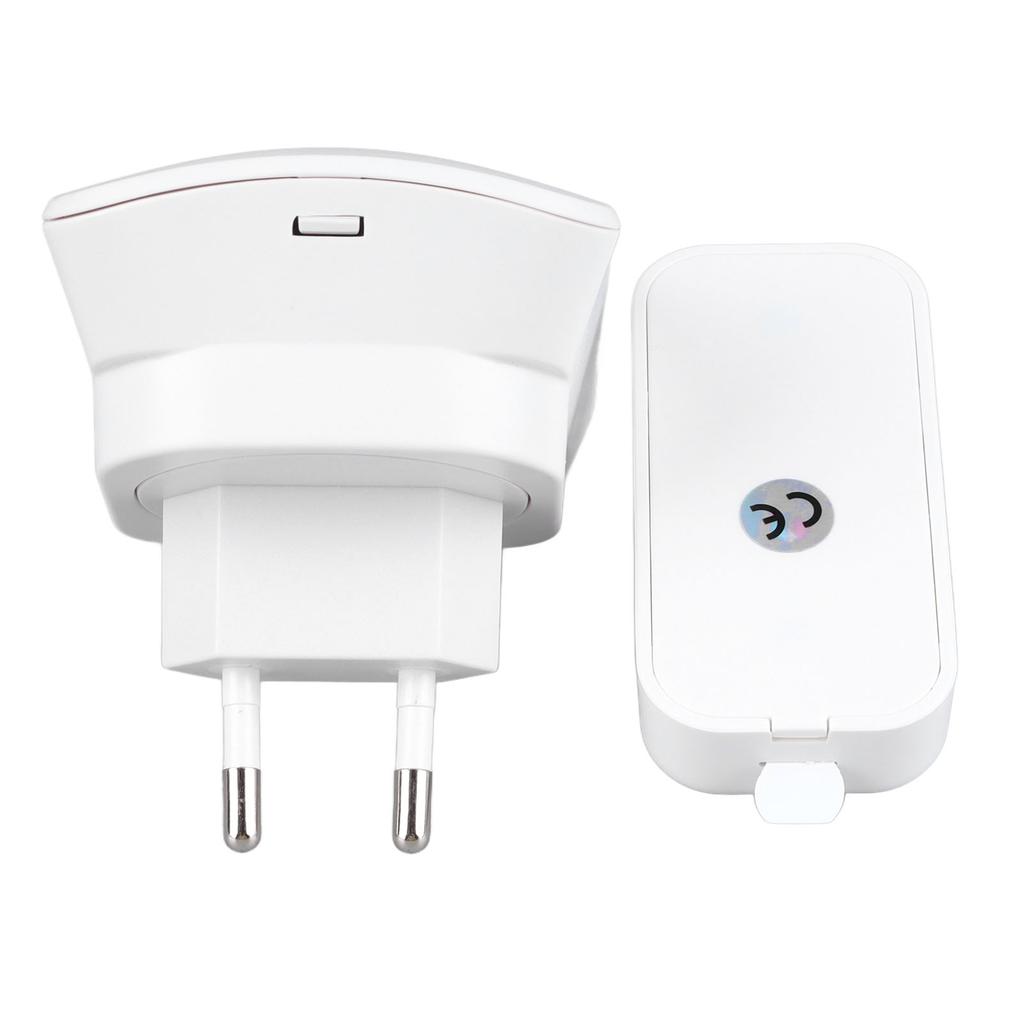 Wireless Doorbell Kit 32 Melodies 164yd Long Range Plug in The Elderly Pager