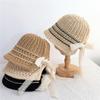 1Pcs Fashion Sun Hat Wide Brim Floppy Summer Hats For Women Girls Beach Straw Weave Bucket Caps Mountaineering Hat