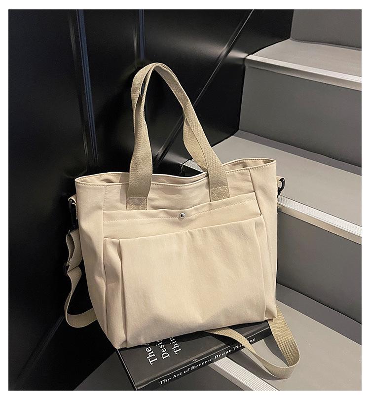 Spring 2026: Trendy Large-Capacity Lightweight Shoulder Bag - Simple, Stylish, Casual Handbag