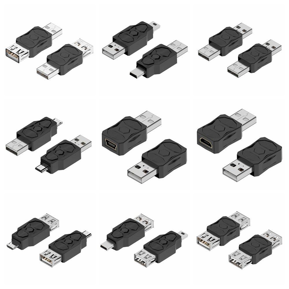 Переходник USB-A-Micro USB с разъема «папа-мама» на разъем Micro USB, двунаправленный разъем U-диска, повторитель USB