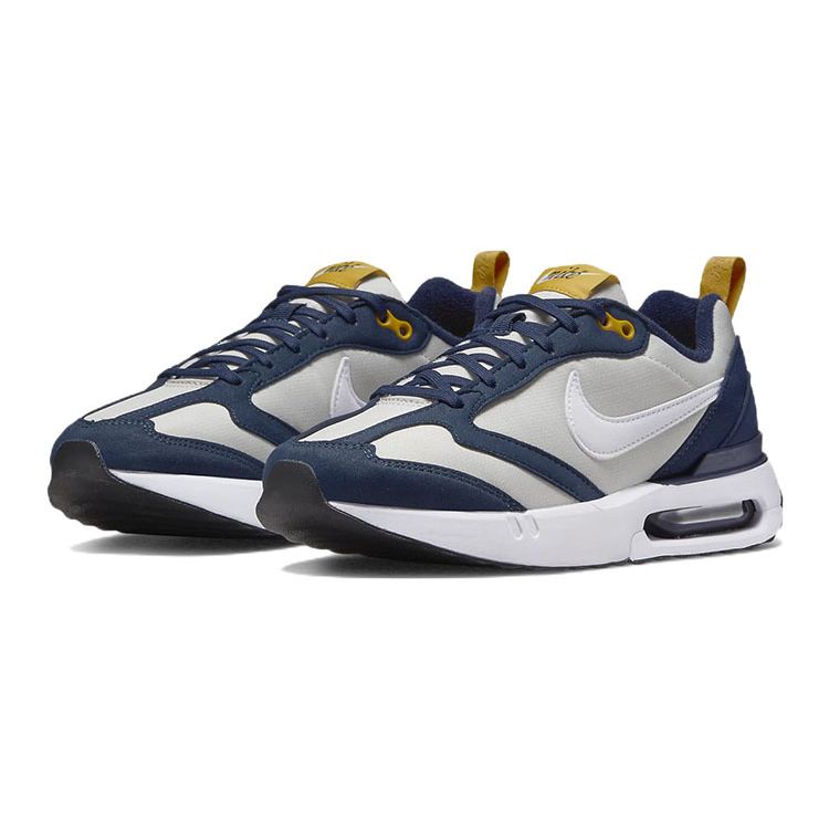 Nike Air Max Dawn GS Light Bone Midnight Navy Детские кроссовки Кремово-желто-охристый белый DH3157-006