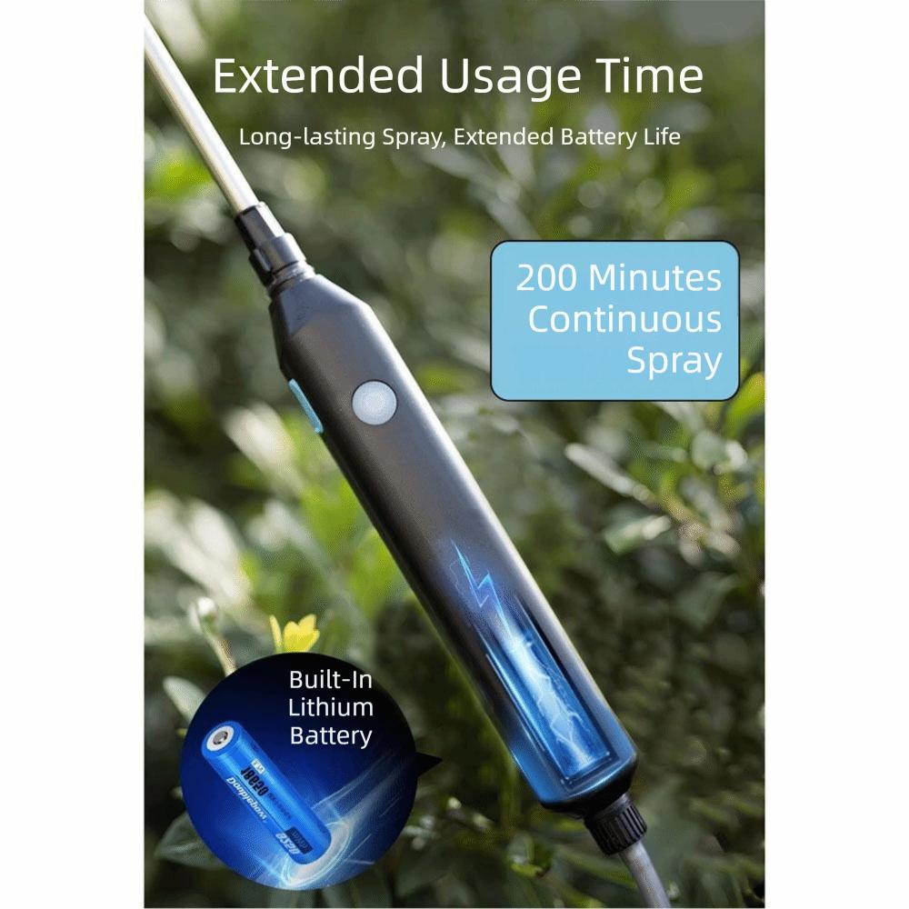Adjustable Nozzle Electric Sprayer Wand Rechargeable Telescopic Sprayer Wand Weed Control