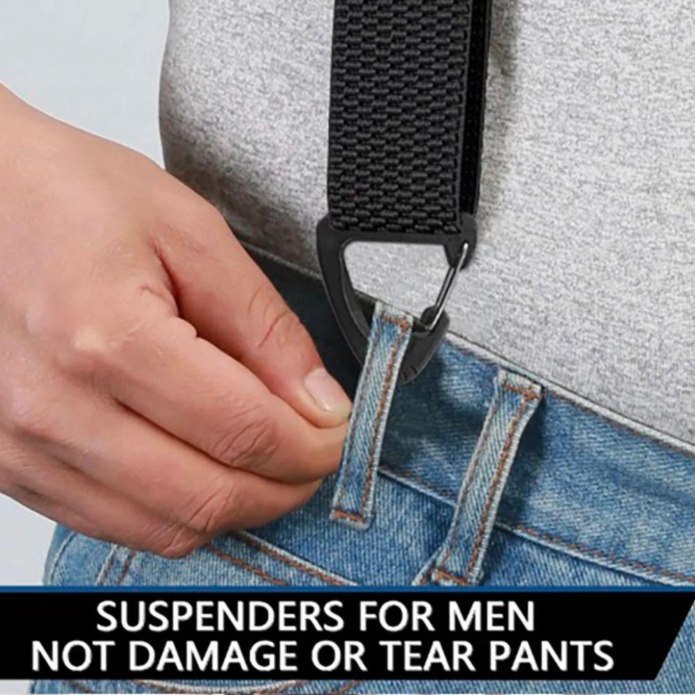 Adjustable Hidden Suspenders Y-Style Under Shirt Suspenders for Wedding Suit Skirt
