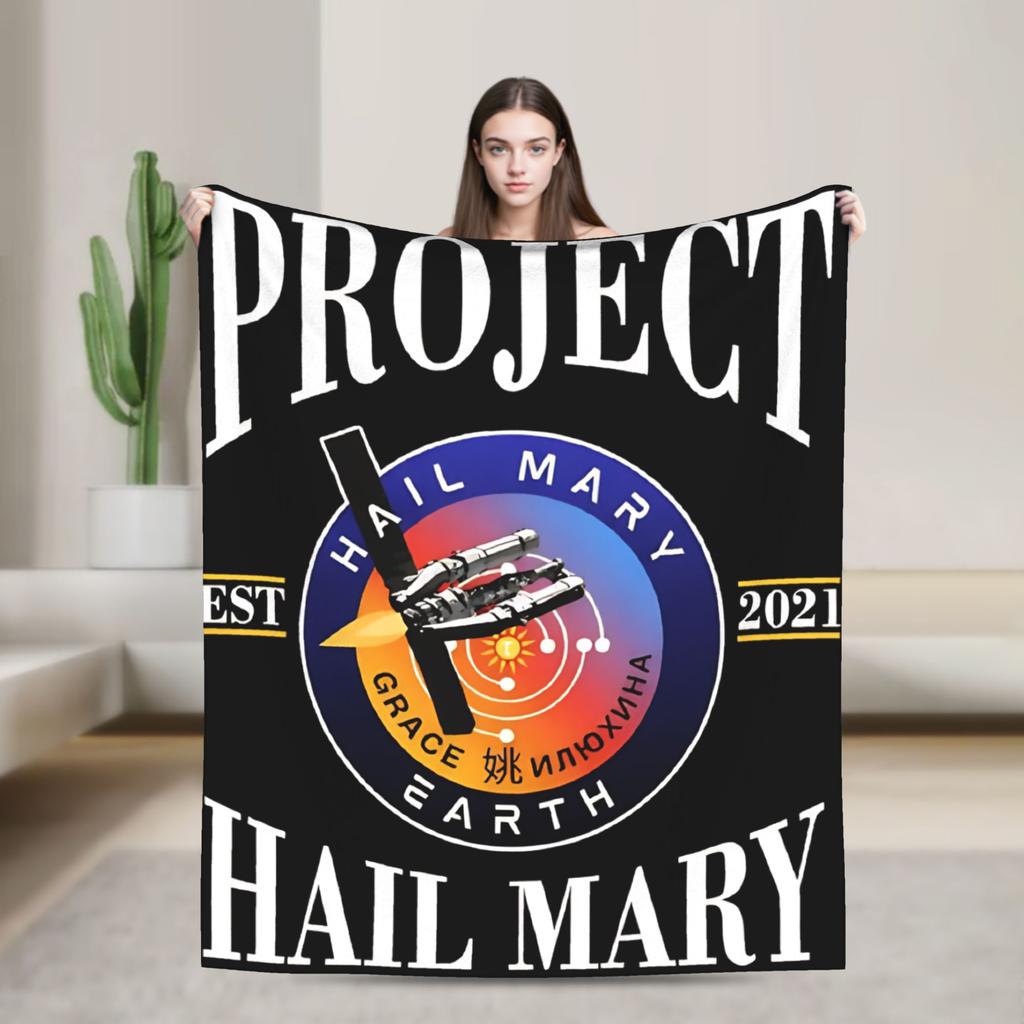 Project Hail Mary blankets Quality Soft Warm Throw blanket Winter Children Bedroom Novelty Bedspread