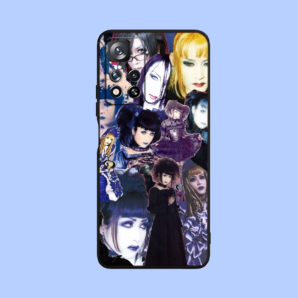 Malice Mizer Rock Band Phone Case For Samsung Galaxy A13,A21s,A22,A31,A32,A52,A53,A71,A80,A91 Soft Black Cover
