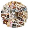 Stickers for Water Bottles 50 Pack/PCS Cute Vsco Vinyl Aesthetic Waterproof Stickers Laptop Hydroflask Skateboard Computer Stickers for Teens Kids