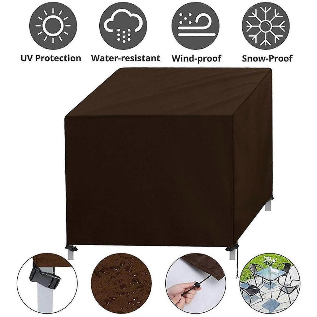 90 * 90 * 90cm Furniture Cover, Outdoor Furniture Cover In 420t Oxford Fabric, Outdoor Table Cover
