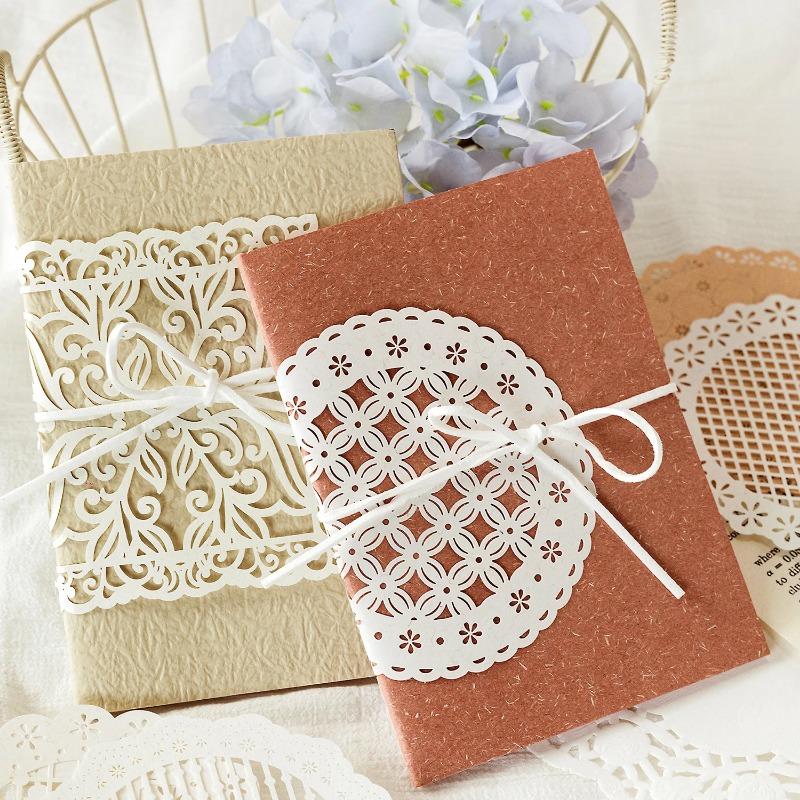 10 шт./упак. Винтажная ажурная кружевная бумага INS, декоративная основа, бумага для скрапбукинга, расходные материалы для журналов