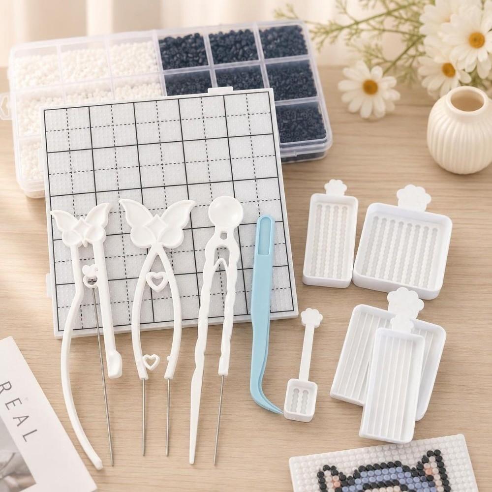 10Pcs 2.6mm Perler Bead Auxiliary Tool Efficient Padding Fuse Bead Needle Household
