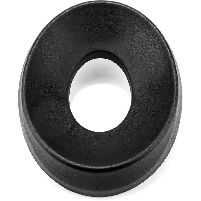 QWORK Motorcycle Helmet Stand, Helmet Service Pad, Helmet Support Donut Ring For Motorcycle Snowmobile Scooter Helmetsm, Black