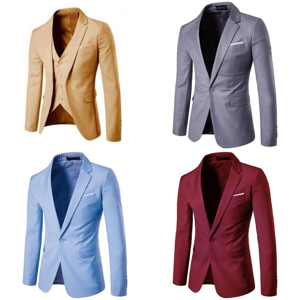 Stylish Oversized Sun Protection Men's Casual Suit Lightweight Business Jacket Wholesale