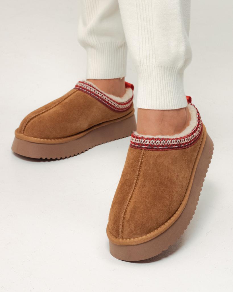 Women's Ugg Boots Allsy 188039 36 Red Suede