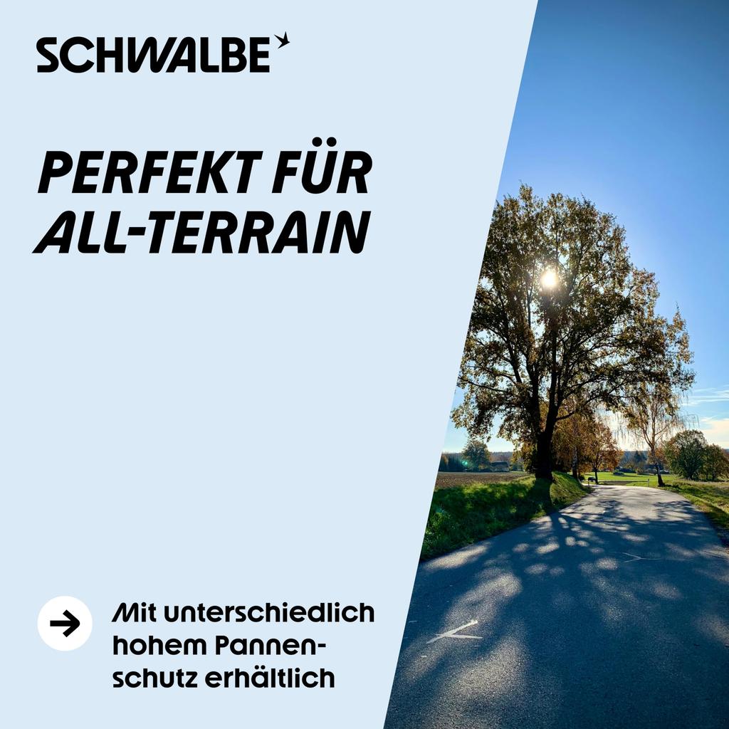 Schwalbe Hurricane 700x40C Clincher Wheels with Wire Beads (11159054) for MTB and All-Terrain Use, Black