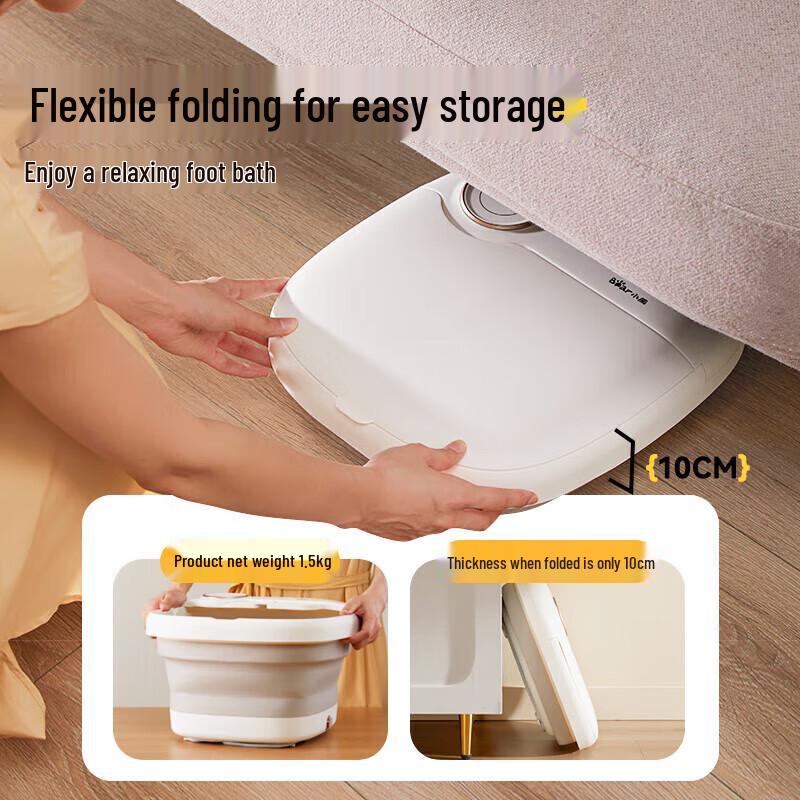 Bear HD Heating Foldable Foot Spa Massager