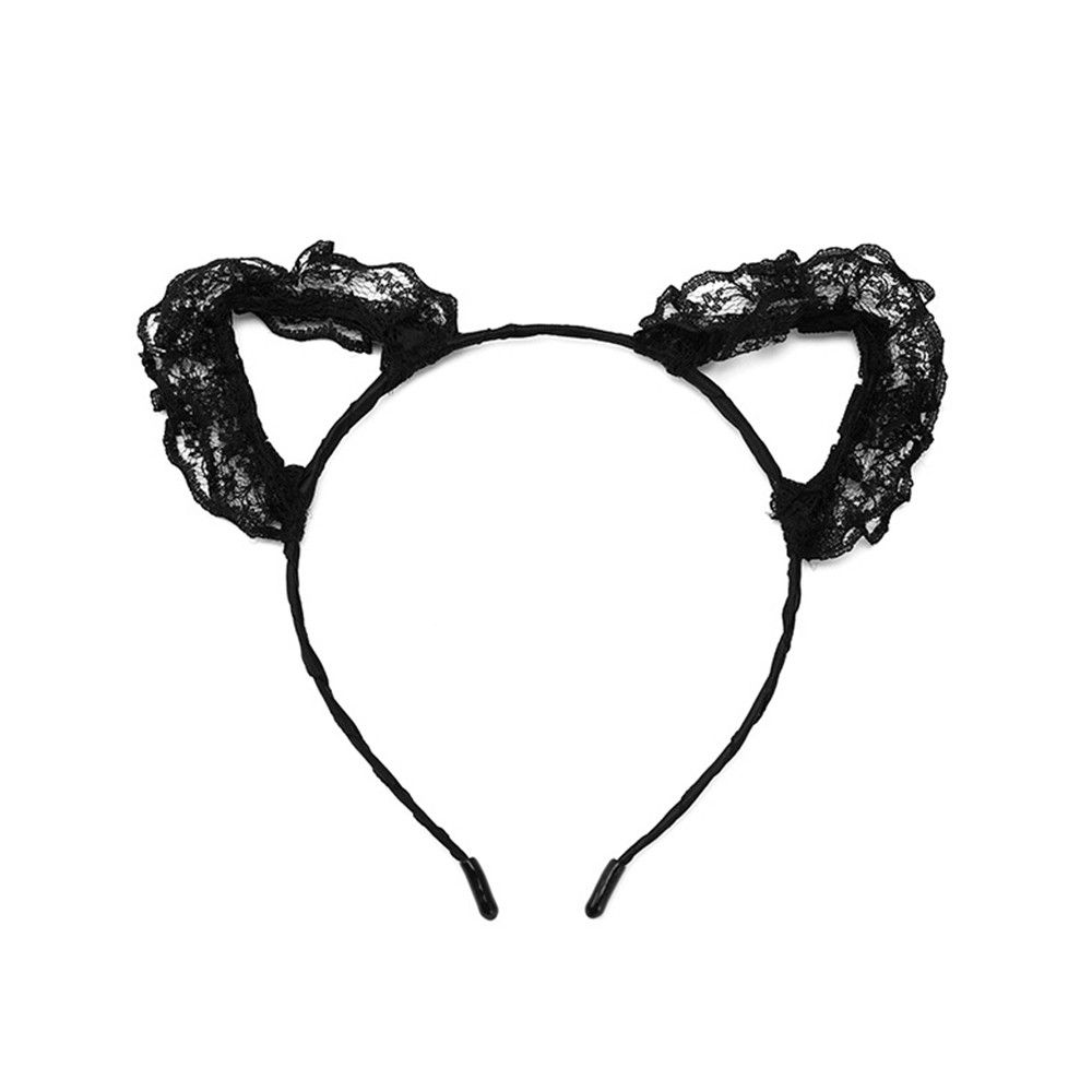 Women Girls Cute Masquerade Cosplay Headwear Hair Accessories Fancy Dress Hairband Cat Ear Headband