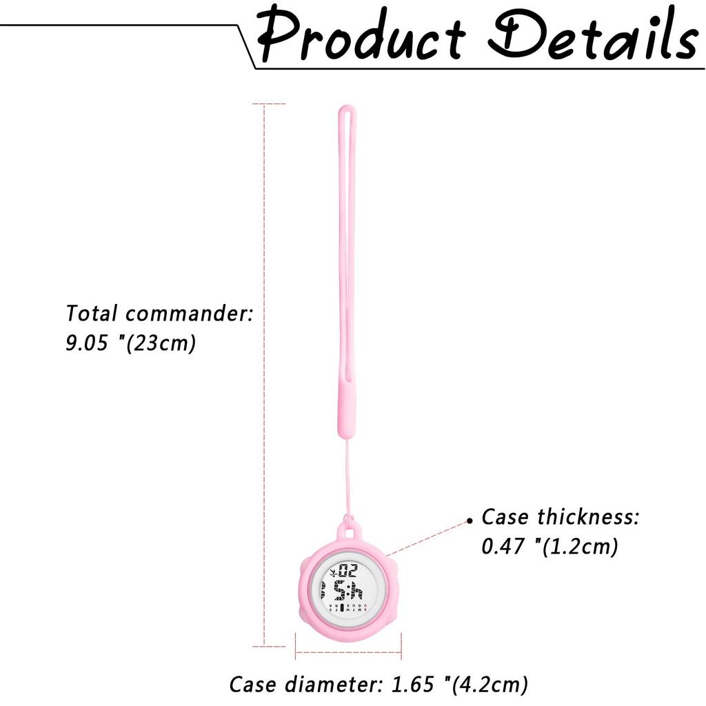 Карабин цифровой силиконовый кулон многофункциональный карманный день карманной медсестры на открытом воздухе мода медсестра подарок часы, дисплей, водонепроницаемый, часы,